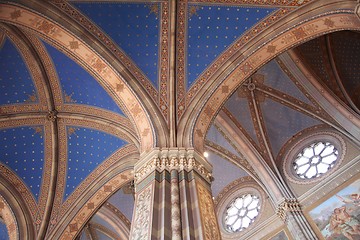 Image showing Ceiling of the church