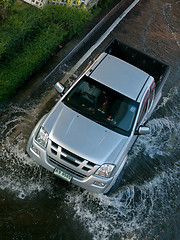 Image showing Monsoon flooding in Bangkok, November 2011