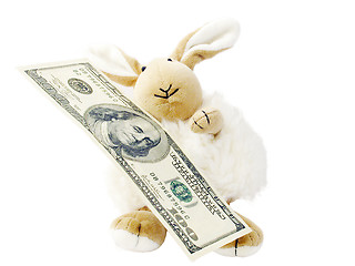 Image showing toy with money