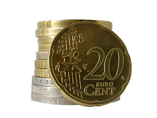 Image showing 20 eurocents 