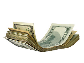 Image showing pile of dollars