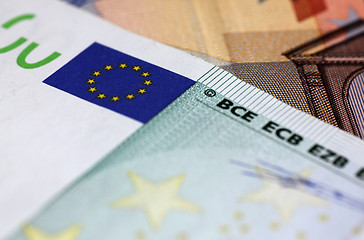 Image showing European union money