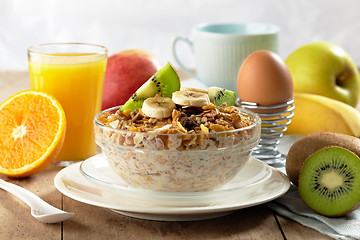 Image showing healthy breakfast