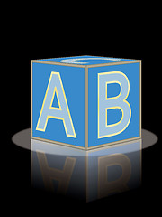 Image showing abc brick