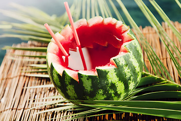 Image showing tropical cocktail