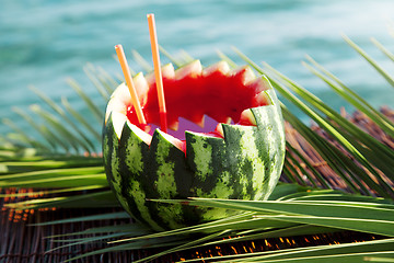 Image showing tropical cocktail