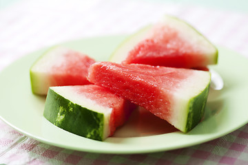 Image showing watermelon slices