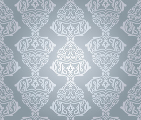 Image showing seamless damask background