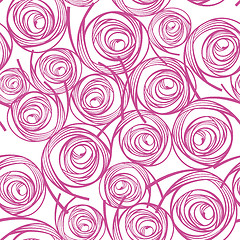 Image showing decorative seamless pattern