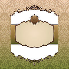 Image showing royal ornate vintage frame