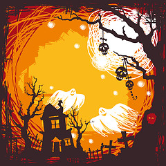 Image showing halloween background