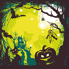 Image showing halloween background