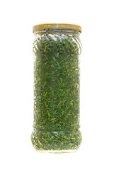 Image showing Tinned greens.