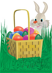 Image showing Easter eggs. 