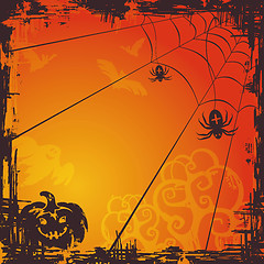 Image showing Halloween vector background