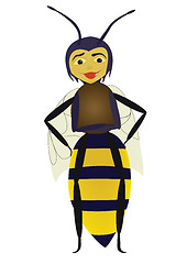 Image showing Abstract bee.