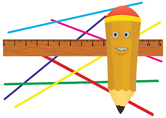 Image showing Jolly pencil. 