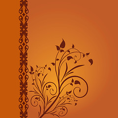 Image showing Abstract flower background.