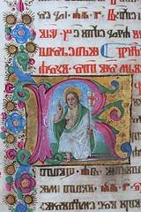 Image showing Illustration in an old bible book