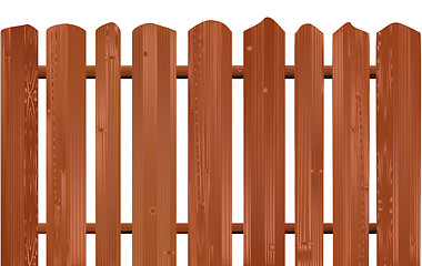 Image showing Wooden fence.