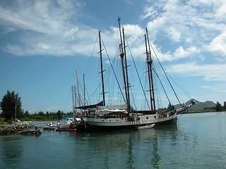 Image showing seychelles harbour