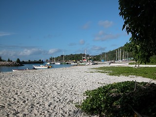 Image showing Seychelles harbour