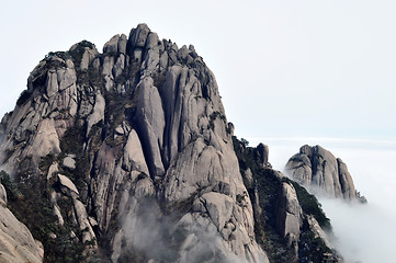 Image showing Landscape of rocky mountains