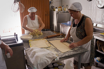 Image showing Preparing the dinner