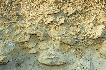 Image showing Natural limestone structure