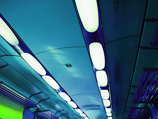 Image showing Train lights