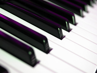 Image showing Music keyboard