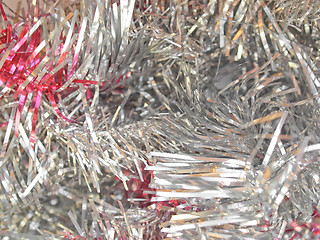 Image showing Christmas tinsel