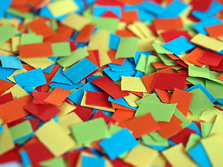 Image showing Confetti