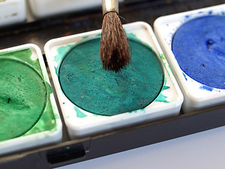 Image showing Painting tools