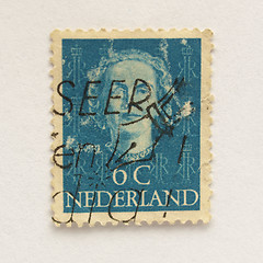 Image showing Netherlands stamp