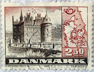 Image showing Denmark stamps