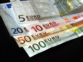 Image showing Euro note