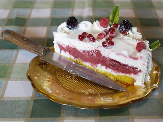 Image showing Pie cake