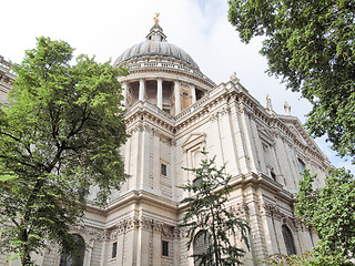 Image showing St Paul Cathedral, London