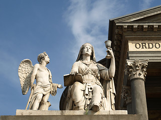 Image showing Virgin Mary with Angel