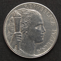 Image showing Italian coin