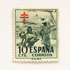 Image showing Spanish stamp