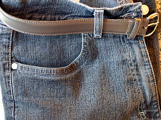 Image showing Blue jeans