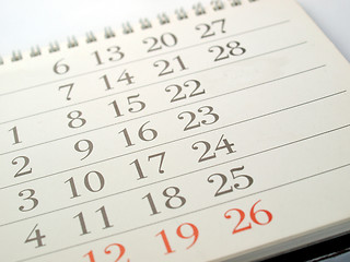 Image showing Calendar picture