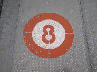 Image showing Number eight or infinite symbol