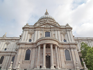 Image showing St Paul Cathedral, London