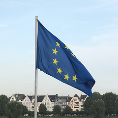 Image showing Flag of Europe