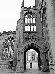 Image showing Coventry Cathedral ruins