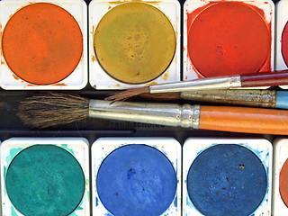 Image showing Painting tools