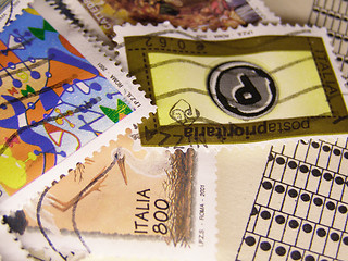 Image showing Stamps